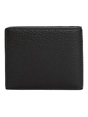 Tommy Hilfiger Black Pebble Grain Leather Bifold Wallet - Image 4 of 4