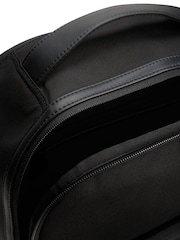 Tommy Hilfiger Black Metal Logo Travel Backpack - Image 3 of 5