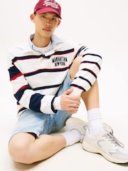 Tommy Jeans Blue Ryan Slim Denim Shorts - Image 4 of 6