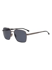 BOSS Black Rectangular Sunglasses - Image 2 of 3