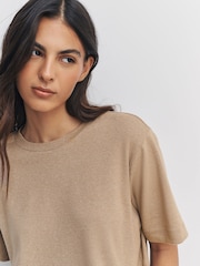 Neutral N. Premium Cosy Short Sleeve Crew Neck T-Shirt - Image 8 of 8