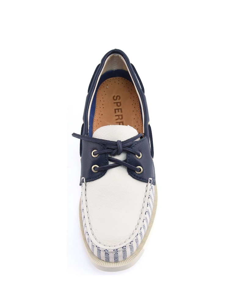 Sperry Authentic Original Boat White Shoes - Image 2 of 4