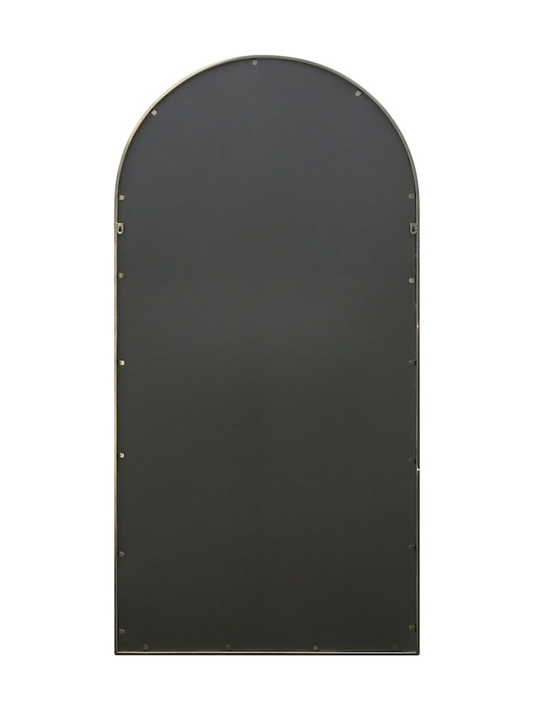 Charles Bentley Gold Madrid Symmetrical Pattern Arch Mirror - Image 6 of 6