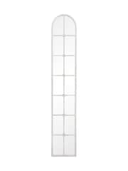 Charles Bentley White San Marino Arch Window Style Tall Mirror - Image 6 of 6