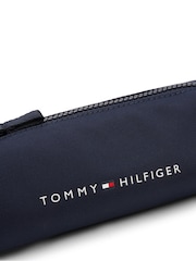 Tommy Hilfiger Blue Kids Essential Logo Pencil Case - Image 4 of 4
