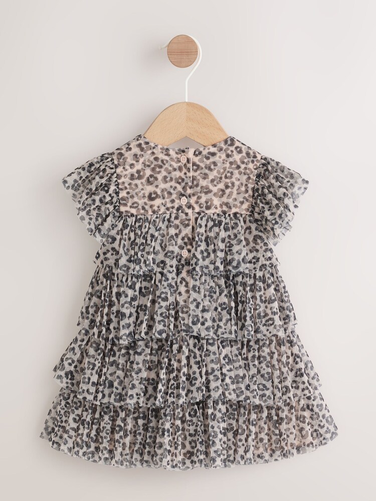 Estampa de leopardo - Baby Mesh Dress (0mths-2yrs) - Imagem 2 de 8