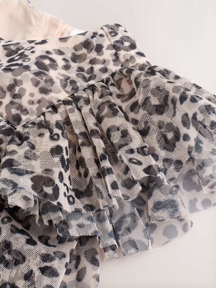 Estampa de leopardo - Baby Mesh Dress (0mths-2yrs) - Imagem 8 de 8