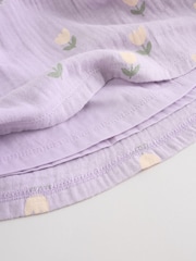 Purple/Pink Baby Woven Dress 2 Pack (0mths-3yrs) - Image 14 of 17