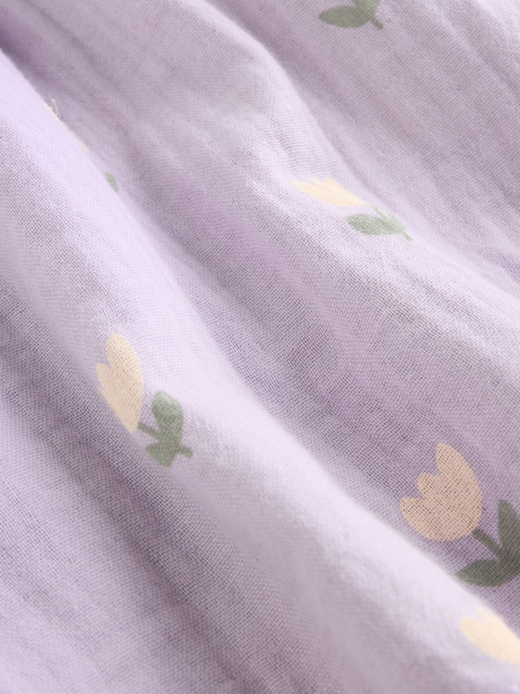 Purple/Pink Baby Woven Dress 2 Pack (0mths-3yrs) - Image 17 of 17 Purple/Pink Baby Woven Dress 2 Pack (0mths-3yrs) - Image 17 of 17