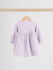 Purple/Pink Baby Woven Dress 2 Pack (0mths-3yrs) - Image 8 of 17