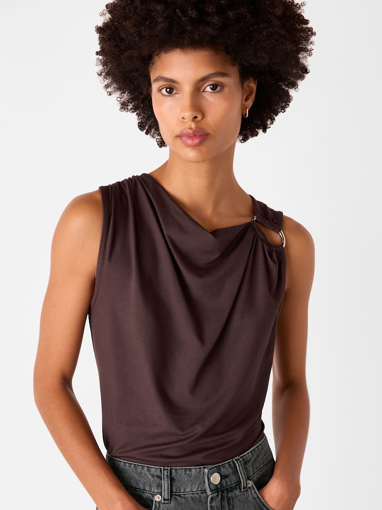 Whistles Ring Detail Sleeveless Top - Bild 1 von 1
