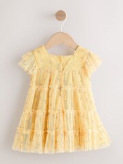 Yellow Ditsy - Baby Mesh Dress (0mths-2yrs) - Imagem 2 de 7