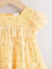 Yellow Ditsy - Baby Mesh Dress (0mths-2yrs) - Imagem 3 de 7