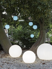 New Garden White Outdoor Buly Lighted Ball 50cm with Cable - Image 6 of 6