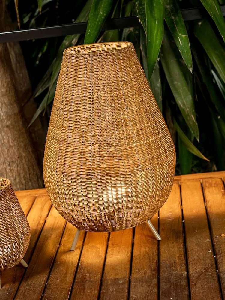 New Garden Brown Saona 70 Decorative Floor Lamp - Image 1 of 4