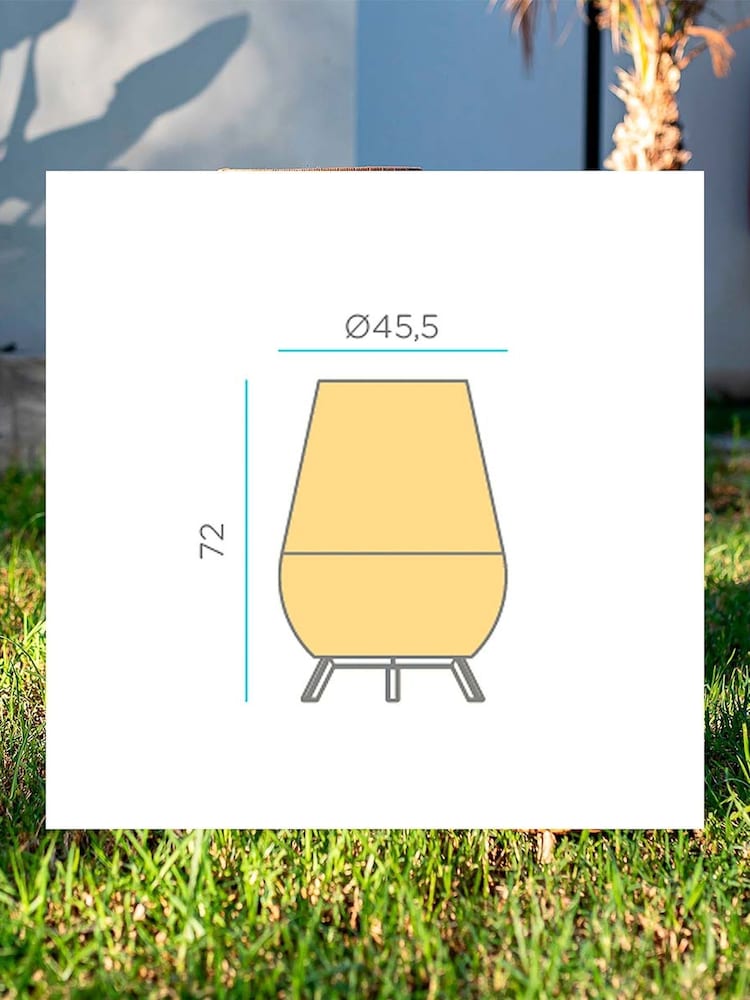 New Garden Brown Saona 70 Decorative Floor Lamp - Image 2 of 4 New Garden Brown Saona 70 Decorative Floor Lamp - Image 2 of 4