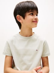Tommy Hilfiger Flag Embroidery Crew Neck T-Shirt - Imagen 4 de 5