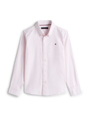 Tommy Hilfiger Pink Flag Oxford Long Sleeve Shirt - Image 5 of 5
