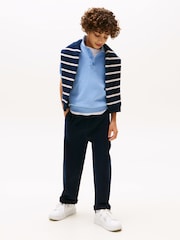 Tommy Hilfiger Blue Short Sleeve Polo Jumper - Image 3 of 5