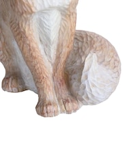 Laura Ashley Brown Woodland Wise Fox Ornament - Image 5 of 6