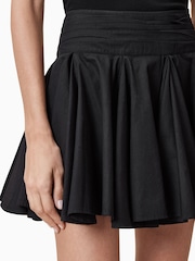 AllSaints Black Tulip Skirt - Image 6 of 8