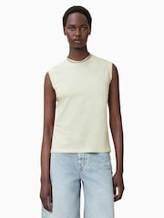 AllSaints Cream Imogen Tank Top - Image 1 of 6