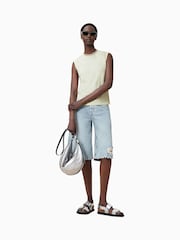AllSaints Cream Imogen Tank Top - Image 2 of 6