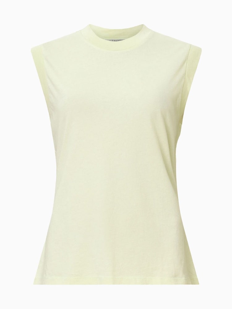 AllSaints Cream Imogen Tank Top - Image 6 of 6