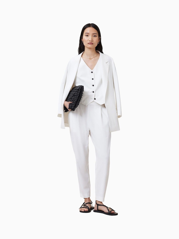 AllSaints White Tri Trousers - Image 1 of 8