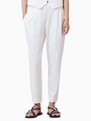 AllSaints White Tri Trousers - Image 2 of 8