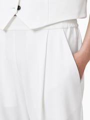 AllSaints White Tri Trousers - Image 3 of 8