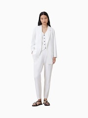 AllSaints White Tri Trousers - Image 4 of 8