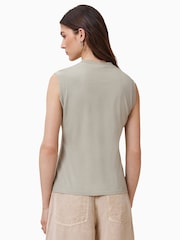 AllSaints Grey Imogen Tank Top - Image 5 of 7