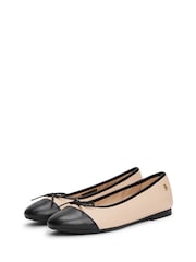 Tommy Hilfiger Leather Pointed Toe Slingback Ballerinas - Imagen 3 de 4