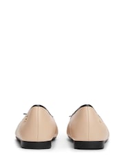Tommy Hilfiger Leather Pointed Toe Slingback Ballerinas - Imagen 4 de 4