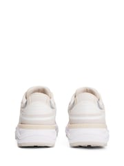Tommy Hilfiger Natural Monogram Mesh Panel Cleat Trainers - Image 4 of 4