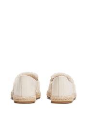 Tommy Hilfiger Natural Fringe Canvas Espadrilles - Image 4 of 4