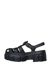 Skechers Black Foamies Cher Sandals - Image 2 of 5