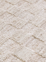 Beige Laurent Check Rug - Image 4 of 6