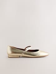 Gold Forever Comfort® Square Toe Mary Jane Shoes - Image 3 of 5