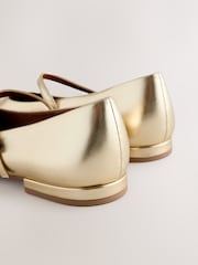 Gold Forever Comfort® Square Toe Mary Jane Shoes - Image 4 of 5