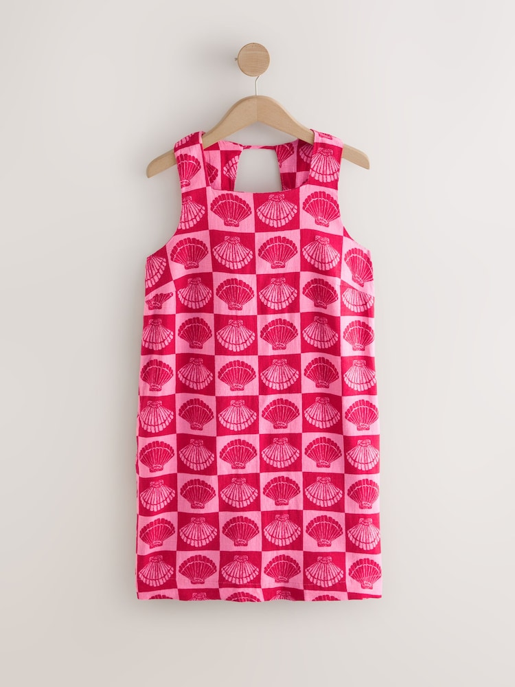 Bright Pink/ Red Shell Print - Image 8 of 8