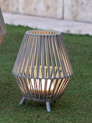 New Garden Taupe Conta 30 Decorative Cordless Table Lamp - Image 1 of 6