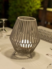 New Garden Taupe Conta 30 Decorative Cordless Table Lamp - Image 5 of 6