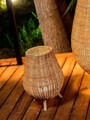 New Garden Brown Saona 30 Cordless Decorative Table Lamp - Image 1 of 5