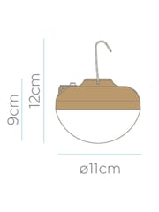 New Garden Beige Cherry Rechargeable Portable Light Bulb - Image 3 of 6