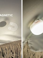 New Garden Set of 3 White Mini Cherry Rechargeable Portable Light Bulbs - Image 5 of 6