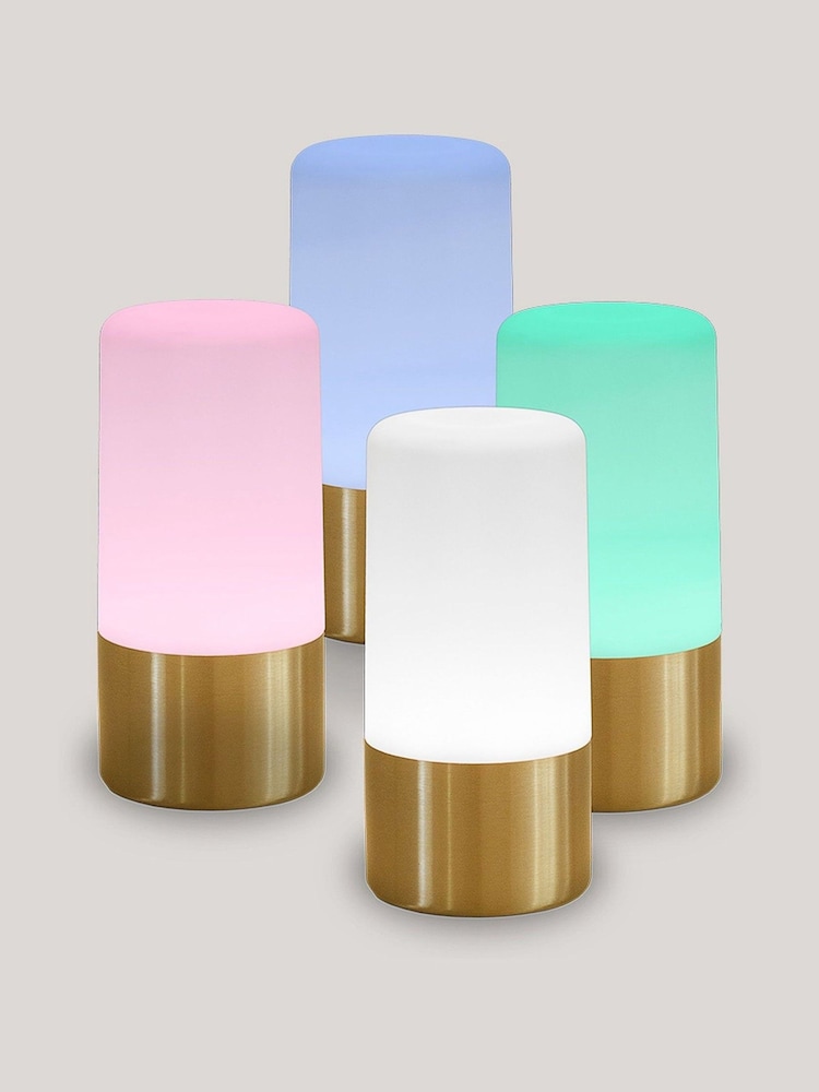 New Garden Brass Maia Rechargeable Table Lamp - Image 2 of 5