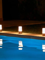 New Garden Brass Maia Rechargeable Table Lamp - Image 4 of 5