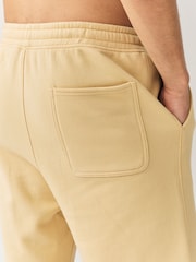 Amarelo de manteiga - Cotton Blend Brushed Jersey Shorts - Imagem 5 de 9